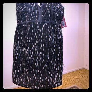 Xhilaration XS blue polka dot tank